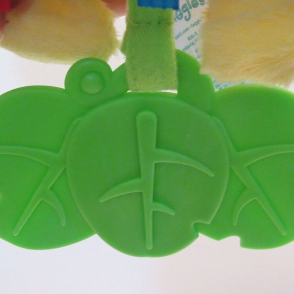 TaGgies Owl Plush Orange Yellow Baby Rattle Cuddly Minky Baby Toy Unisex 8” NWOT - Picture 5 of 7